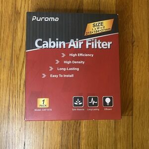 Puroma Cabin Air Filter CAF157S 1 Pack Fits Toyota RAV4 Sienna Venza AC HVAC
